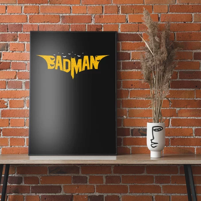 Badman Super Hero Poster