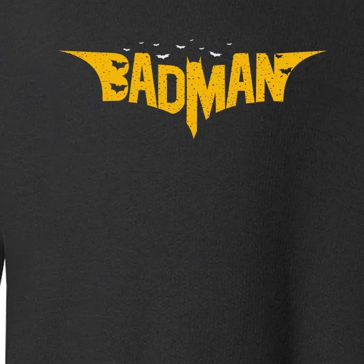 Badman Super Hero Toddler Sweatshirt