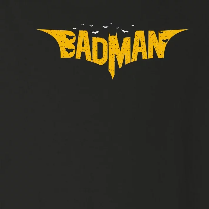 Badman Super Hero Toddler Long Sleeve Shirt