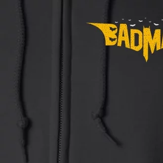 Badman Super Hero Full Zip Hoodie