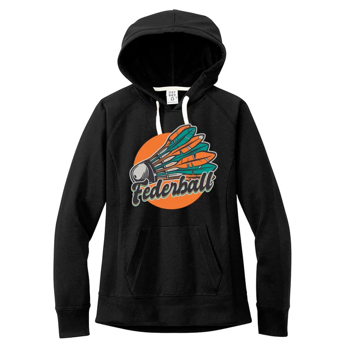 Badminton Vintage Women's Fleece Hoodie