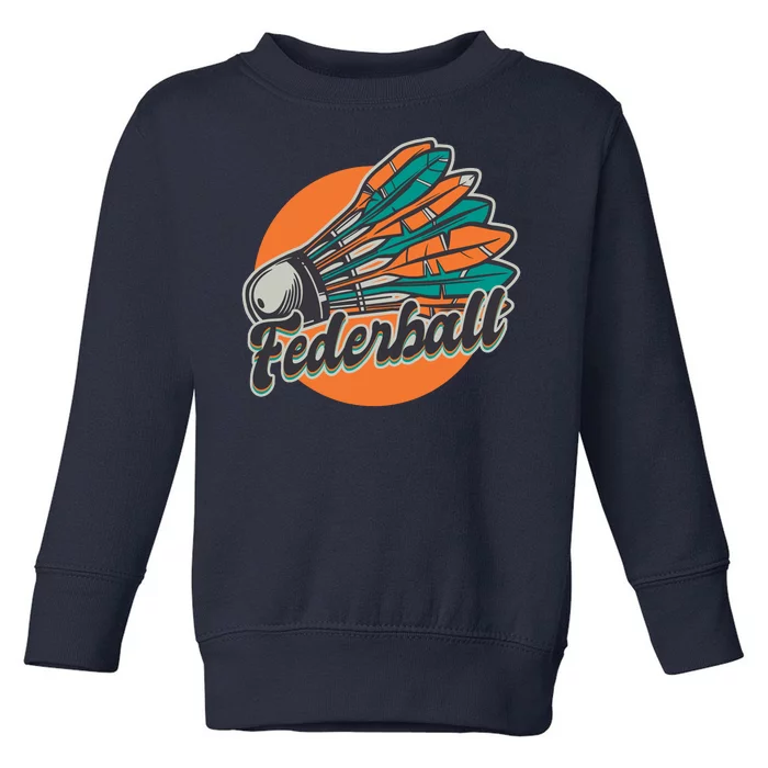 Badminton Vintage Toddler Sweatshirt