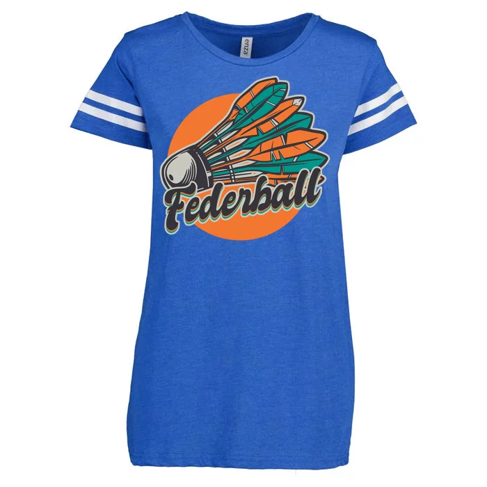 Badminton Vintage Enza Ladies Jersey Football T-Shirt