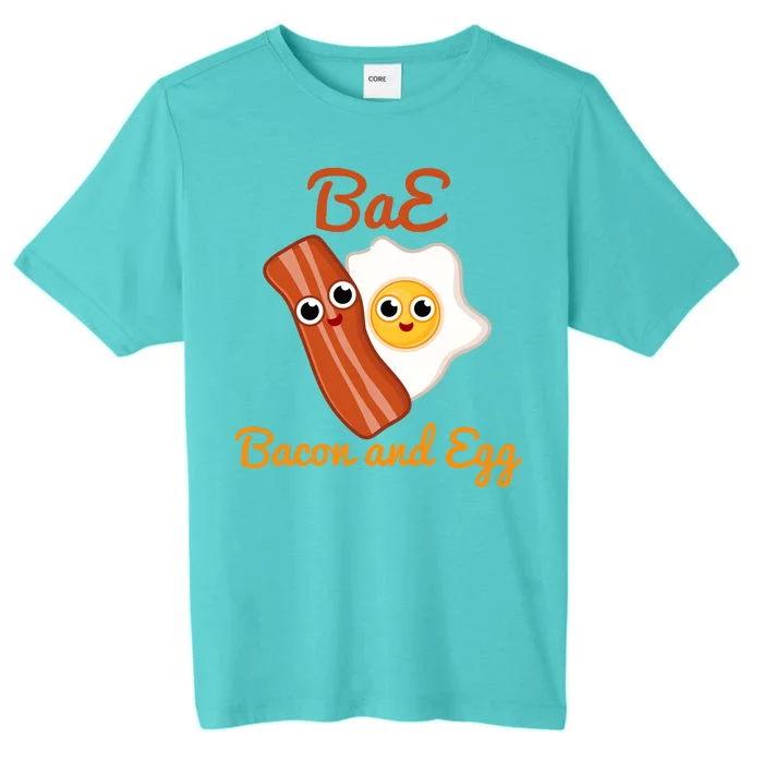 Bae Bacon And Eggs Funny Best Friends ChromaSoft Performance T-Shirt