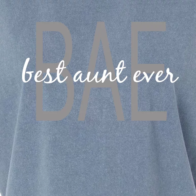 BAE Best Aunt Ever Garment-Dyed Women's Muscle Tee