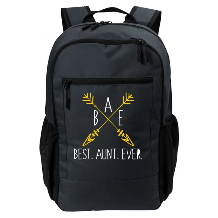 BAE Best Aunt Ever Arrows Logo Daily Commute Backpack