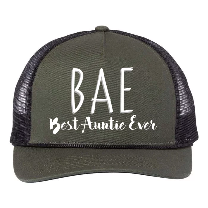 BAE Best Auntie Ever Retro Rope Trucker Hat Cap