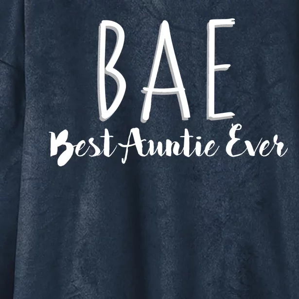 BAE Best Auntie Ever Hooded Wearable Blanket