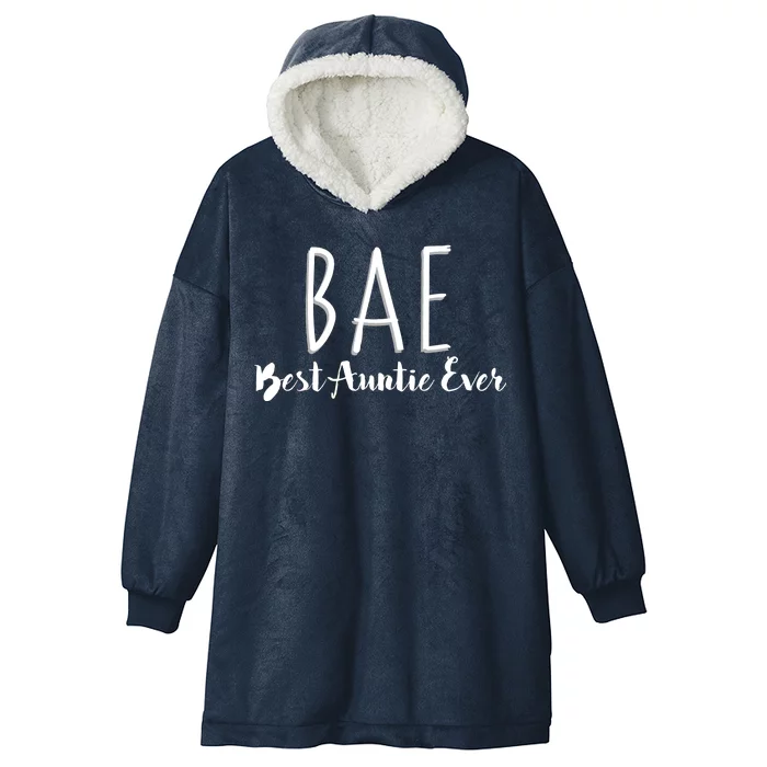 BAE Best Auntie Ever Hooded Wearable Blanket