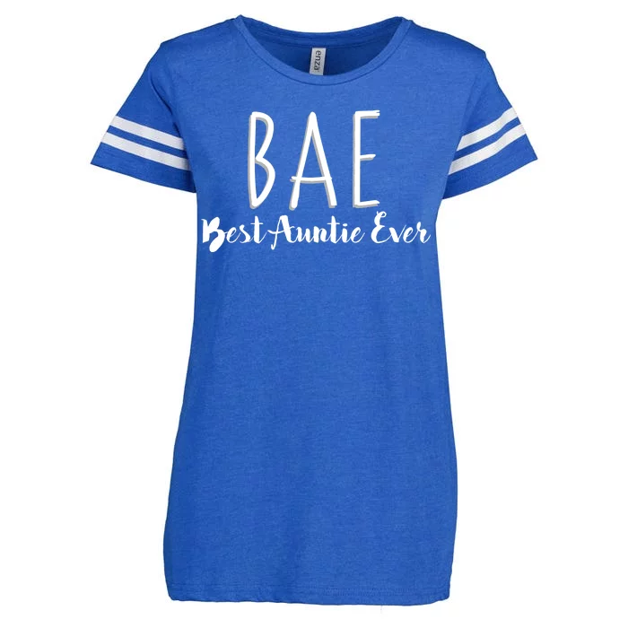 BAE Best Auntie Ever Enza Ladies Jersey Football T-Shirt