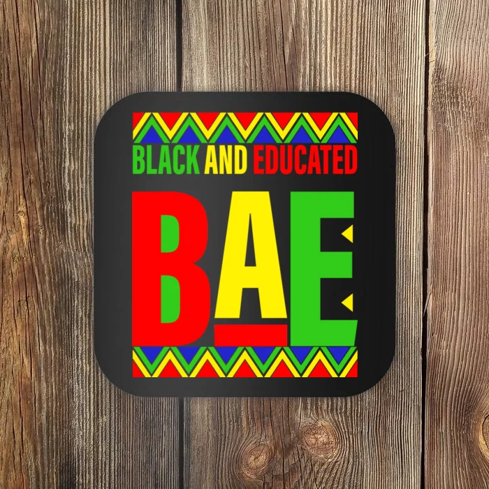 Bae Black And Educated Proud African Coaster