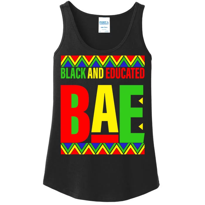 Bae Black And Educated Proud African Ladies Essential Tank