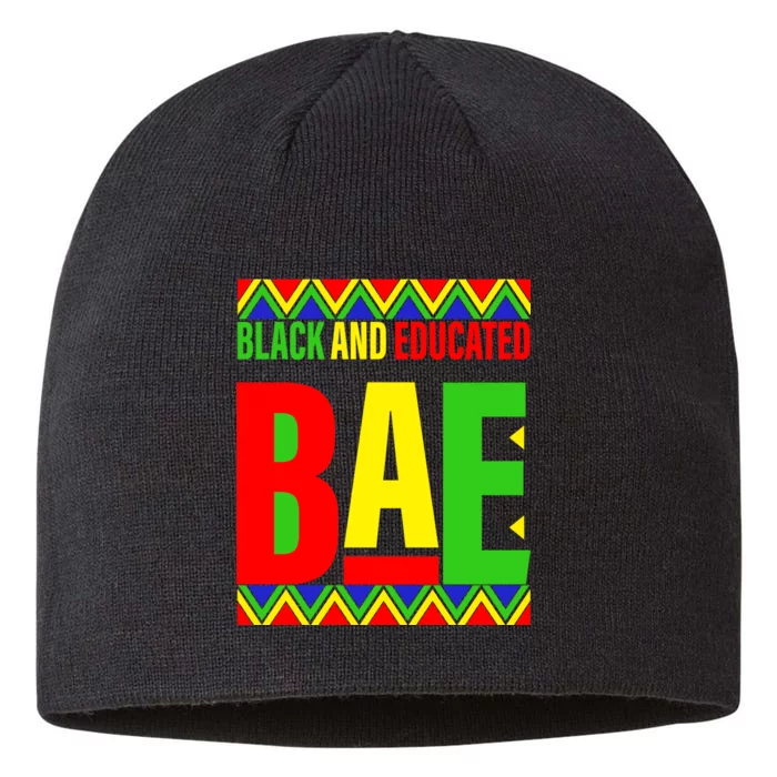 Bae Black And Educated Proud African 8 1/2in Sustainable Knit Beanie