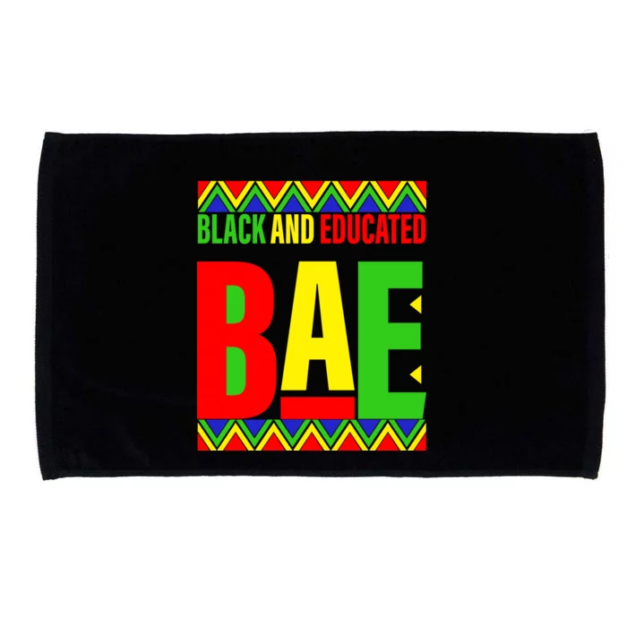 Bae Black And Educated Proud African Microfiber Hand Towel