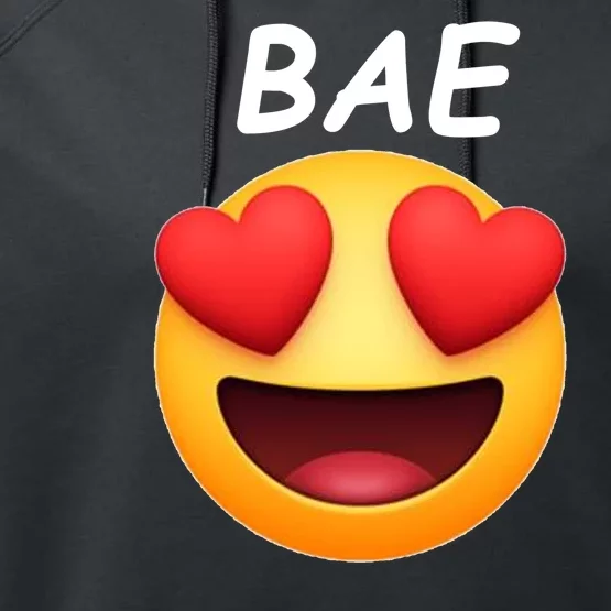 Bae Emoji Heart Performance Fleece Hoodie