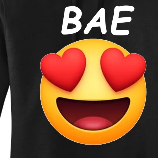 Bae Emoji Heart Women's Pullover Hoodie