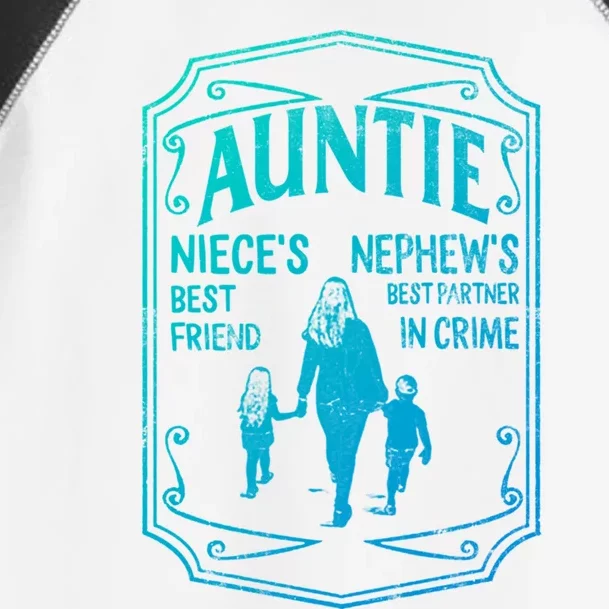 Best Aunt Ever Auntie Niece Best Friend Nephew Best Partner Cute Gift Toddler Fine Jersey T-Shirt