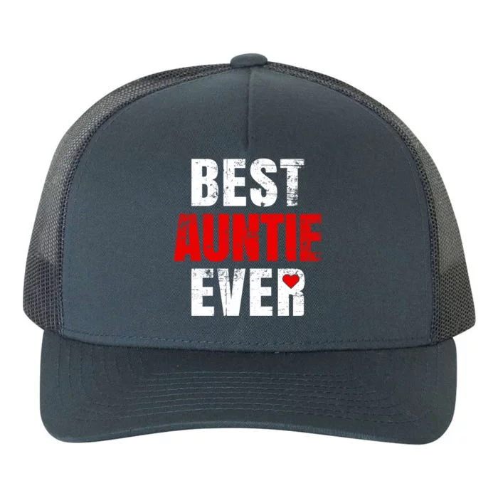 Best Auntie Ever Valentines Day Auntie Mothers Day Cute Gift Yupoong Adult 5-Panel Trucker Hat