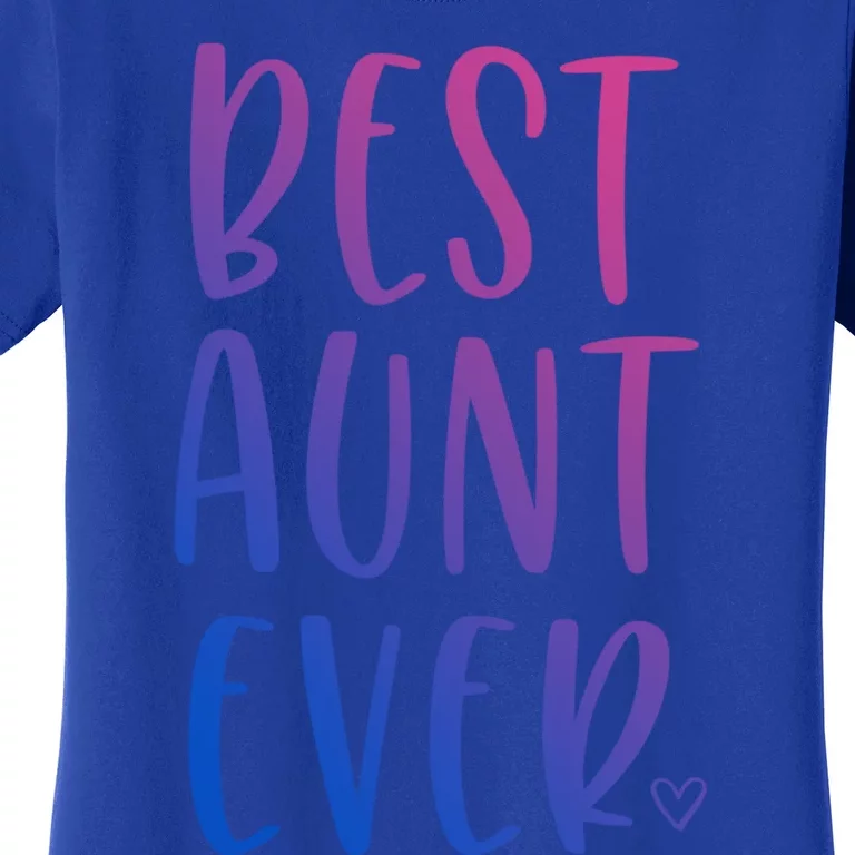 Best Aunt Ever Auntie Gift Women's T-Shirt