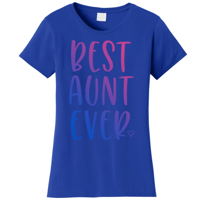 Best Aunt Ever Auntie Gift Women's T-Shirt