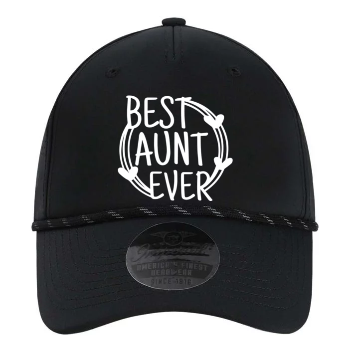 Best Aunt Ever Love Heart Gift Performance The Dyno Cap