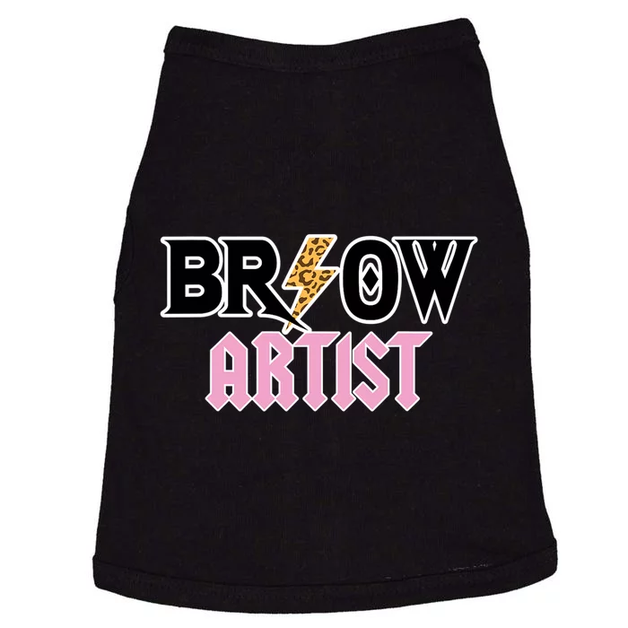 Brow Artist Eyebrow Artist Brow Artist Doggie Tank