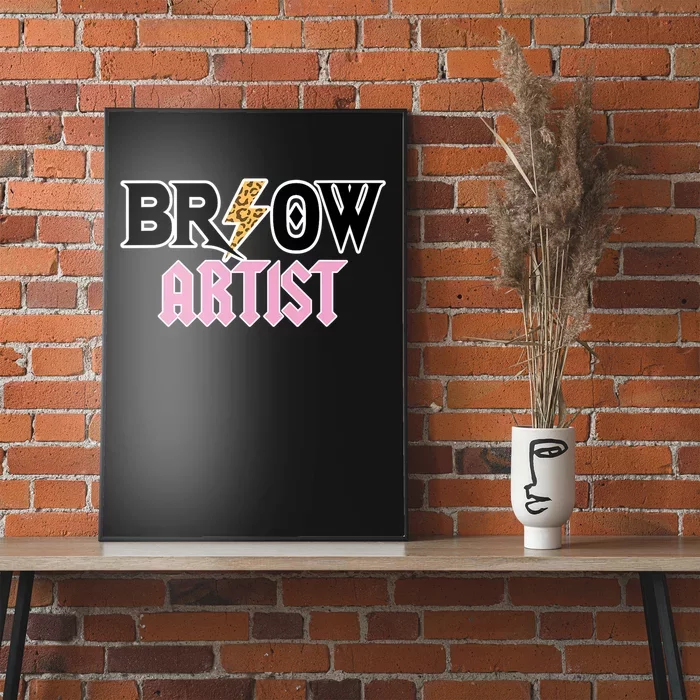 Brow Artist Eyebrow Artist Brow Artist Poster