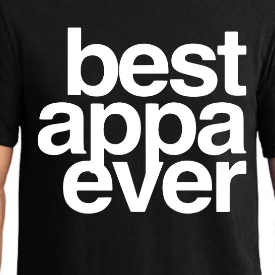 Best Appa Ever Korean Fathers Day Shirts Dad Pajama Set