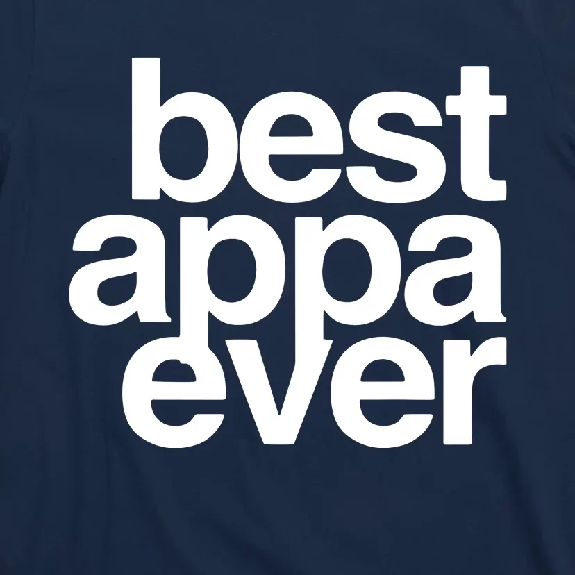 Best Appa Ever Korean Fathers Day Shirts Dad T-Shirt