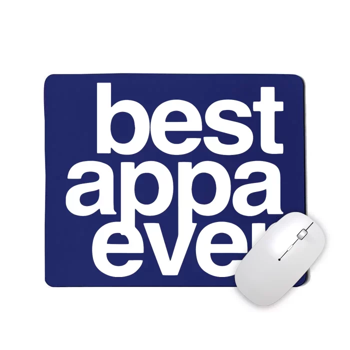 Best Appa Ever Korean Fathers Day Shirts Dad Mousepad