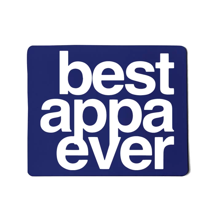 Best Appa Ever Korean Fathers Day Shirts Dad Mousepad