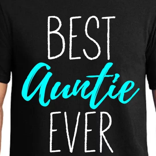 Best Auntie Ever Blessed Auntie Gift Pajama Set