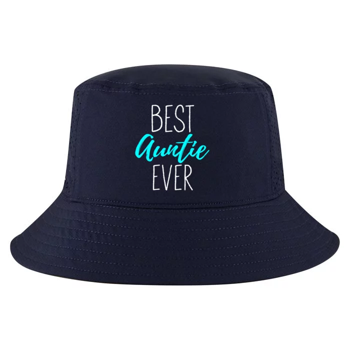 Best Auntie Ever Blessed Auntie Gift Cool Comfort Performance Bucket Hat