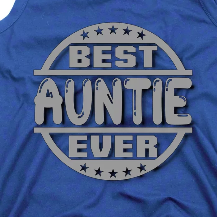 Best Auntie Ever Design Gift Tank Top