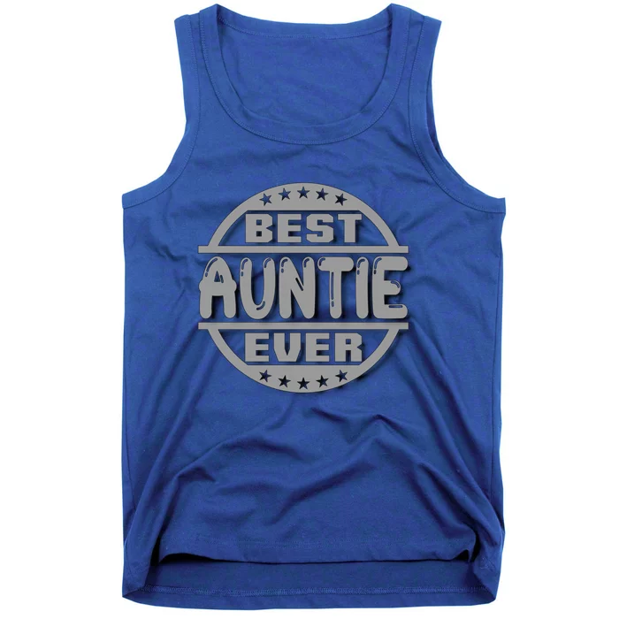 Best Auntie Ever Design Gift Tank Top