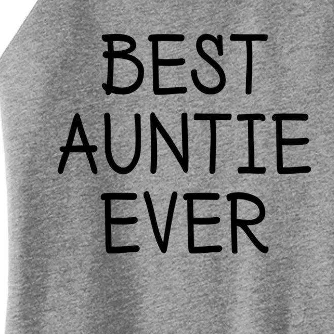 Best Auntie Ever T2 Gift Women’s Perfect Tri Rocker Tank