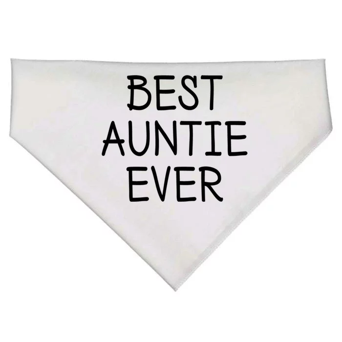 Best Auntie Ever T2 Gift USA-Made Doggie Bandana