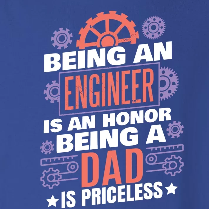 Being An Engineer Is An Honor Dad Engineering Gift Toddler Long Sleeve Shirt