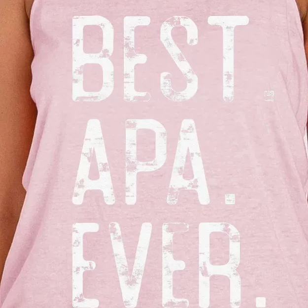 Best Apa Ever Father’s Day Gift For Apa Women's Knotted Racerback Tank