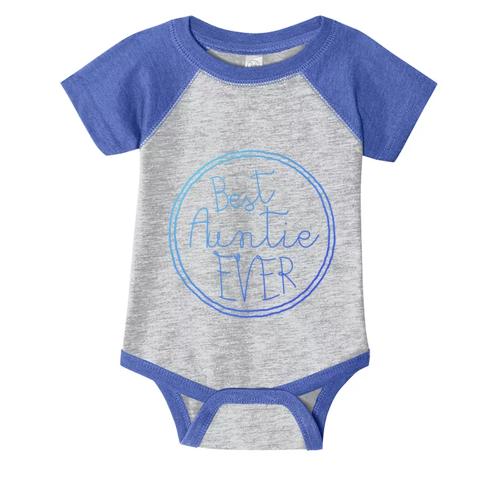 Best Auntie Ever Aunt Gift Cute Gift Infant Baby Jersey Bodysuit