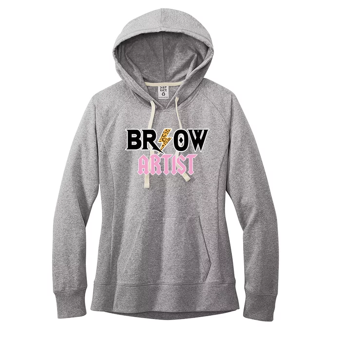 Brow Artist Eyebrow Artist Brow Artist Women's Fleece Hoodie