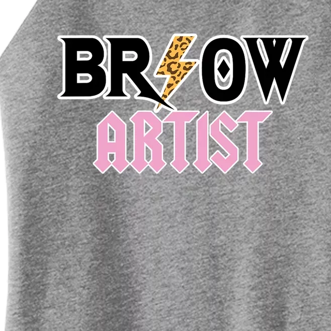 Brow Artist Eyebrow Artist Brow Artist Women’s Perfect Tri Rocker Tank