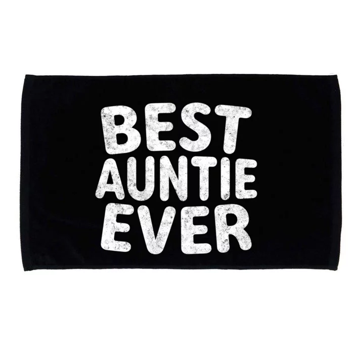 Best Auntie Ever Cool Gift Funny Mothers Day Gift Christmas Gift Microfiber Hand Towel