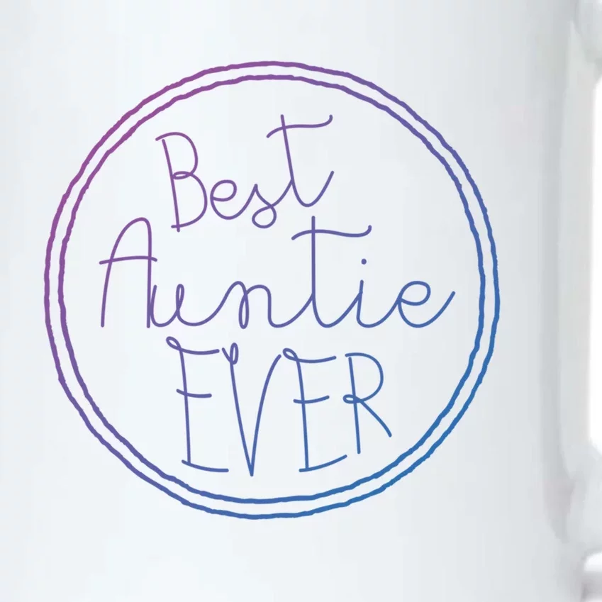 Best Auntie Ever Aunt Gift Cute Gift Black Color Changing Mug