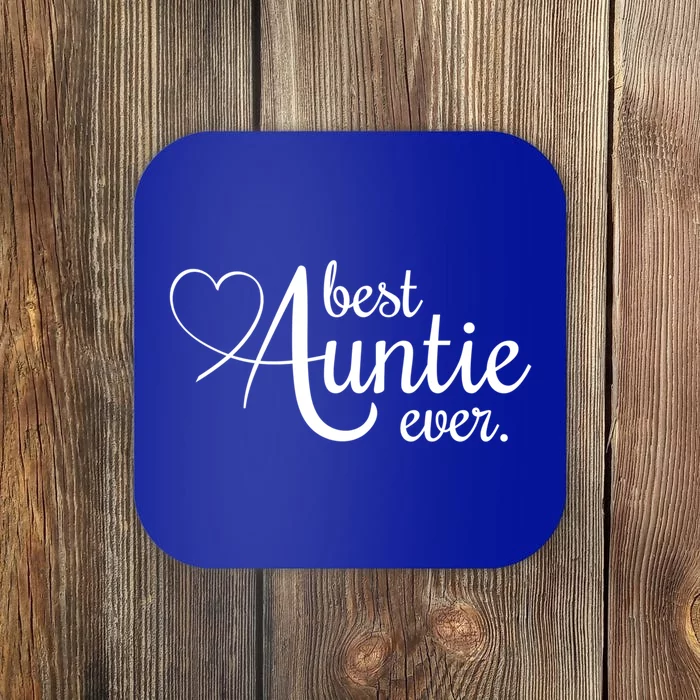 Best Auntie Ever Gift Coaster