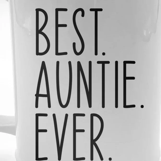 Best Auntie Ever Aunt Sister Funny Nephew Niece Meaningful Gift Front & Back Beer Stein