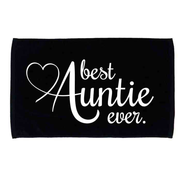 Best Auntie Ever Gift Microfiber Hand Towel