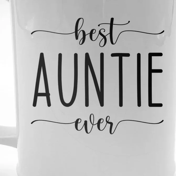 Best Auntie Ever Gift Front & Back Beer Stein