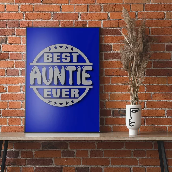 Best Auntie Ever Design Gift Poster