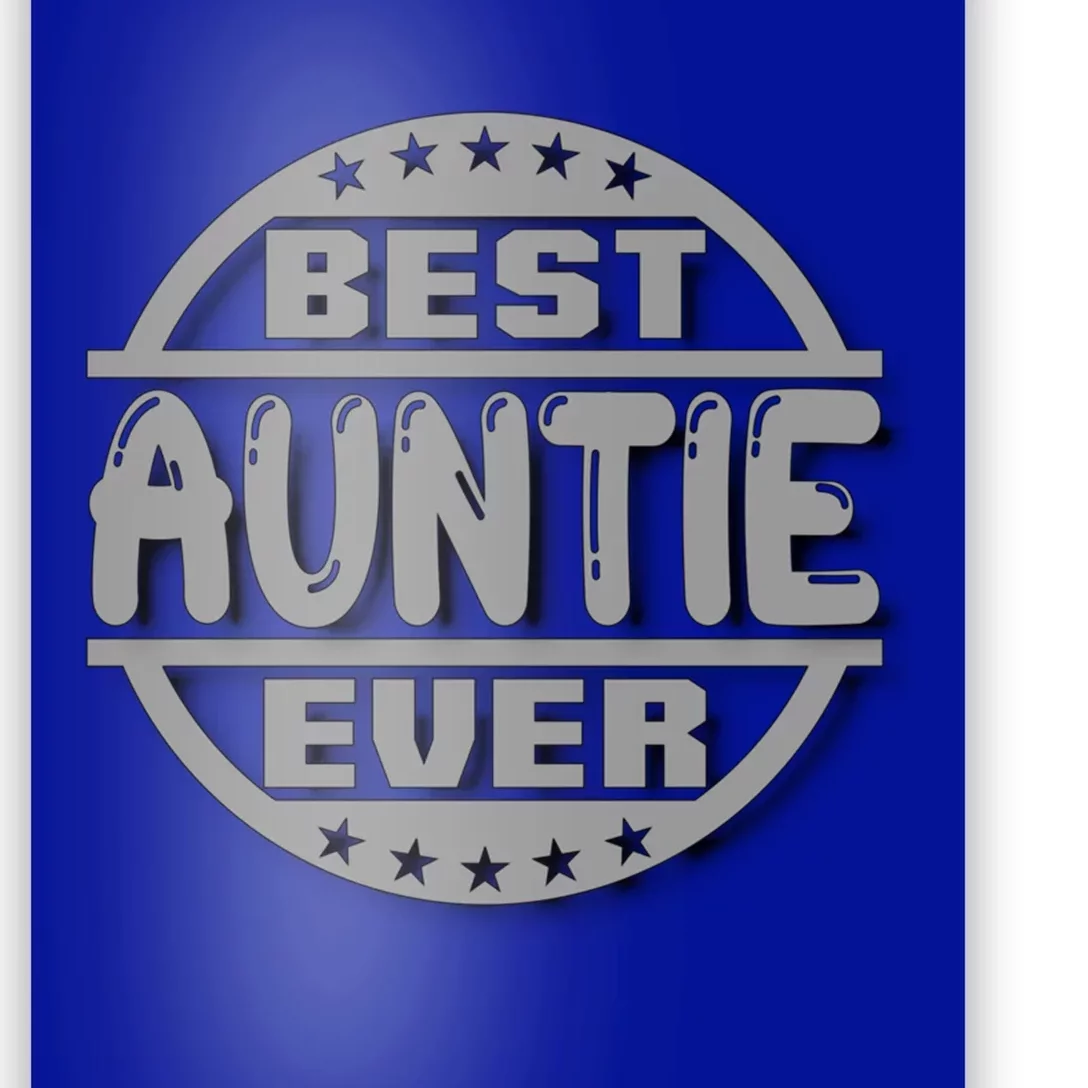 Best Auntie Ever Design Gift Poster